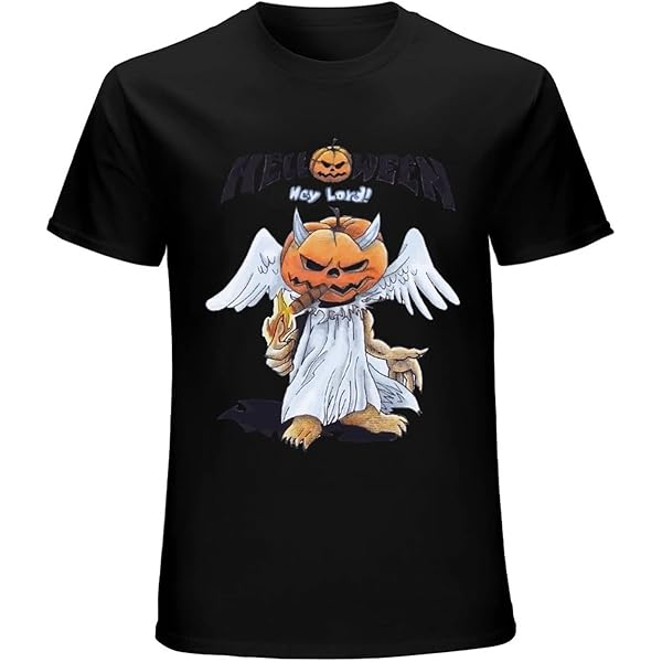Halloween バンド Tシャツ Amazon | ハロウィン HELLOWEEN バンドTシャツ 095 (Lサイズ
